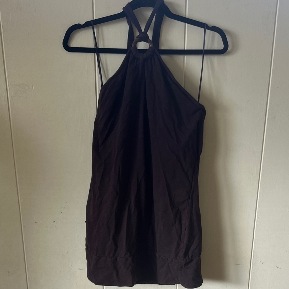 Le Chateau Chocolate Brown Dress